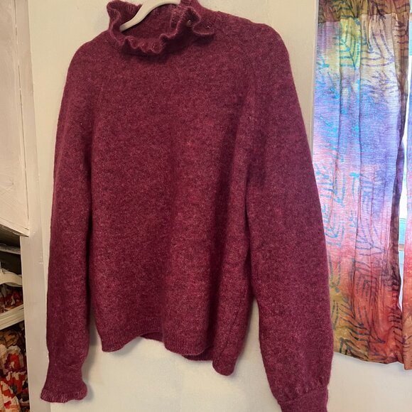 Sezane Carlota Jumper in Fig - Size L - Picture 7 of 7